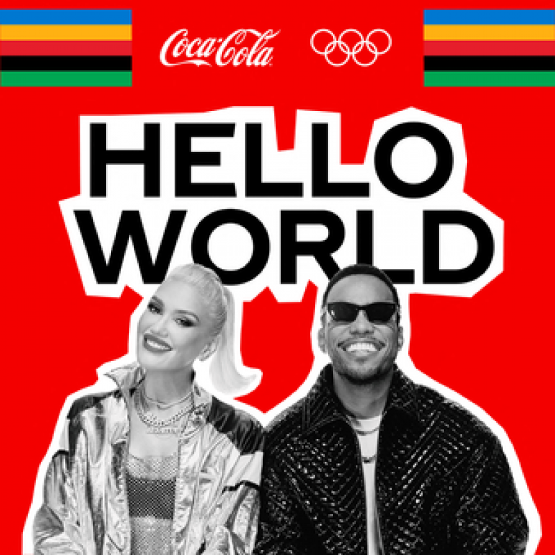 Gwen Stefani & Anderson .Paak Hello World (Song of the Olympics™)
