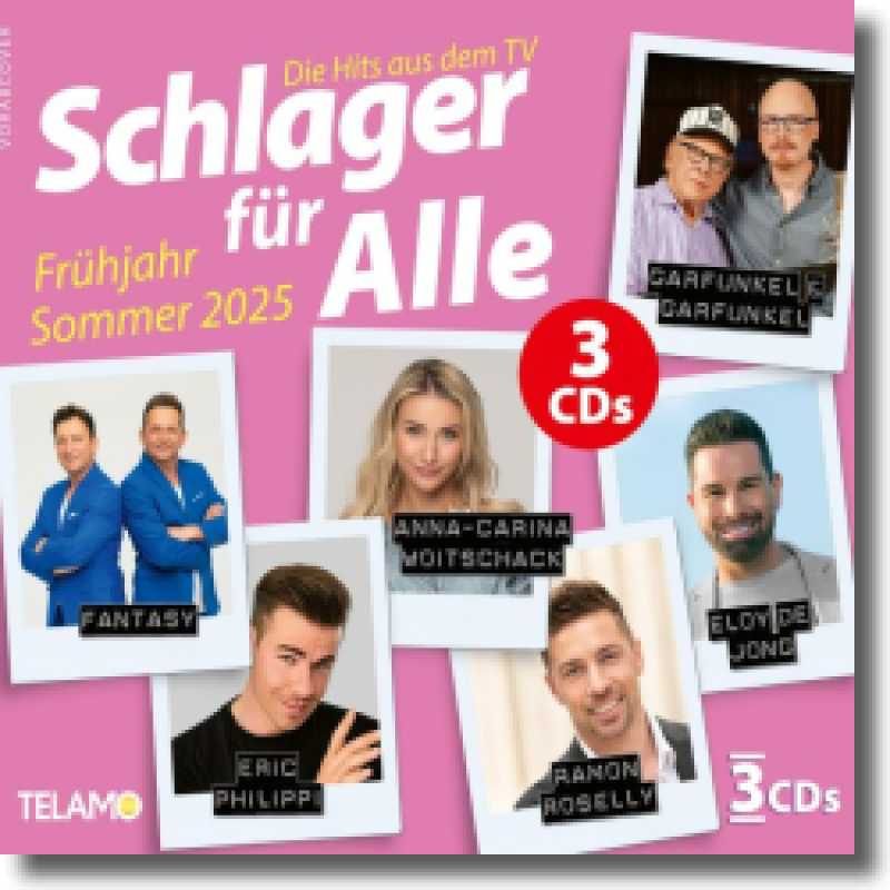 Schlager für Alle: Frühjahr/Sommer 2025
